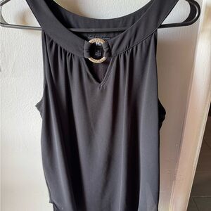 Elegant Black Sleeveless Top